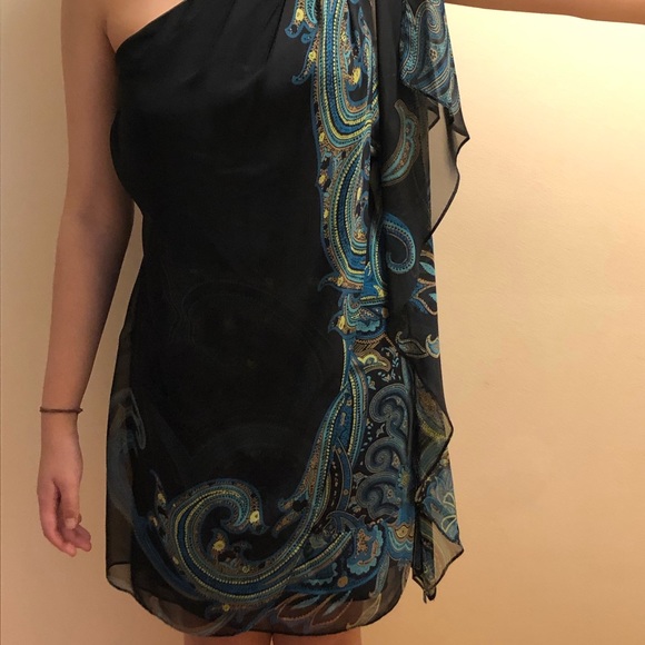 One Shoulder Mini Dress - Picture 2 of 5
